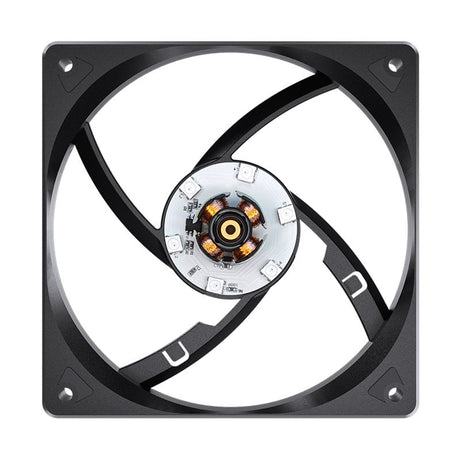 EAN 6970620552958 - Jonsbo CR-3000 ARGB sistema de refrigeración para ordenador Procesador Ventilador 12 cm Negro 1 pieza(s) imagen 13