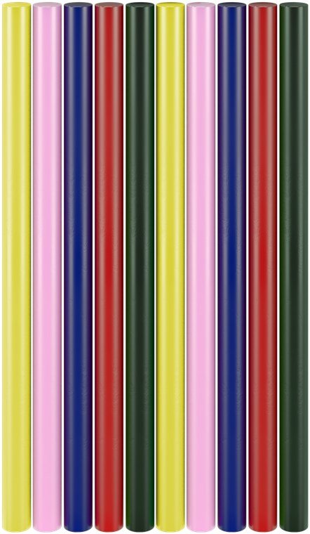 Barras De Pegamento Caliente De 11 Mm, 5 Colores, 10 Unidades.
Barras De Colores Para Pistolas De Pegamento Estándar