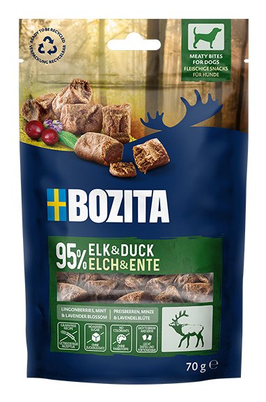 Bozita 7311030711587 Premio Y Golosina Para Perro Y Gato Snacks Pato 70 G