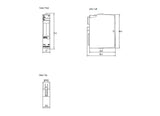 Siemens 6es71356hd000ba1 Simatic Et 200sp Analo. Ausg.Modul Aq 4xu I Stand.