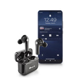 Auriculares Bluetooth Ngs Ártica Bloom Con Estuche De Carga Autonomía 6h Negros
