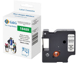 G&G Cinta Para Etiquetadora Compatible Con Dymo Rhino 18489