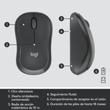 EAN 5099206092419 - Logitech 920-009798 teclado Ratón incluido Oficina USB QWERTY Español Grafito imagen 12