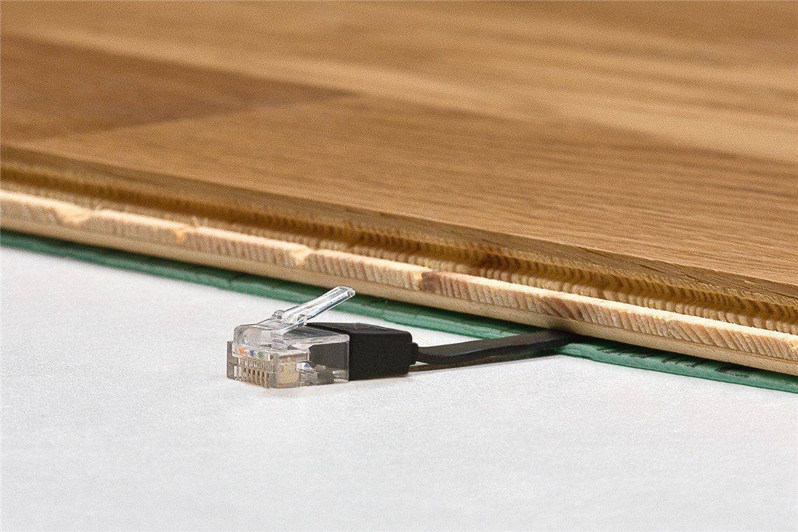 Cat 6a Flat-Patch Cable U/Utp, Green, 0.5 M - Copper