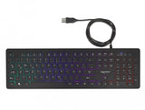 EAN 4043619126255 - DeLOCK 12625 teclado Universal USB QWERTZ Alemán Negro imagen 3