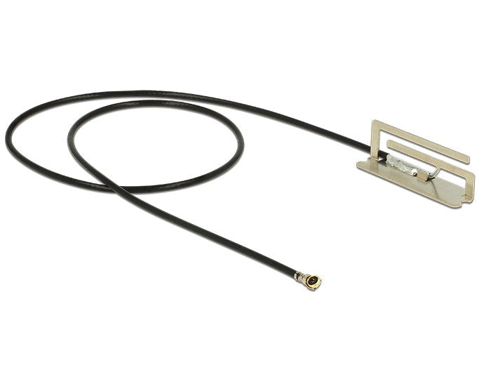 Delock 86217 Wlan 802.11 Ac/Ax/A/H/B/G/N Antenna I-Pex Inc., Mhf® 4l Plug 1.6 Dbi 25 Cm Pifa Internal