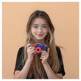 Cámara Lexibook Infantil Con Protección Spiderman 40 Megapixel Video 1080 Pixel Incluye Tarjeta Sd 8gb Juegos Azul
