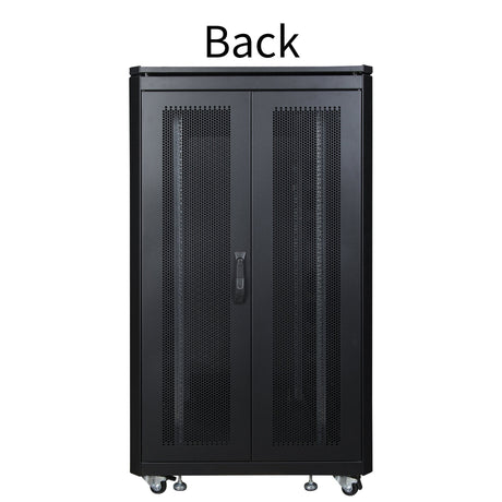 EAN 5420016846464 - LOGON RSL26U81BL armario rack 26U Rack o bastidor independiente Negro imagen 5