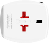 Enchufe Skross 60572 Adaptador De Eléctrico Universal Blanco