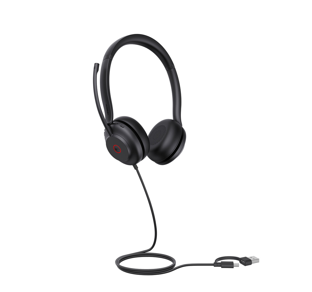 EAN 6938818320536 - Yealink UH35 Dual Teams USB-C/A Auriculares Alámbrico Diadema Llamadas/Música USB Type-C / USB Type-A Neg imagen 5