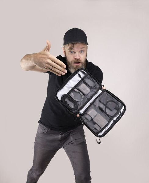 Troika Cabletasche Troika Negro Tech Pouch 2