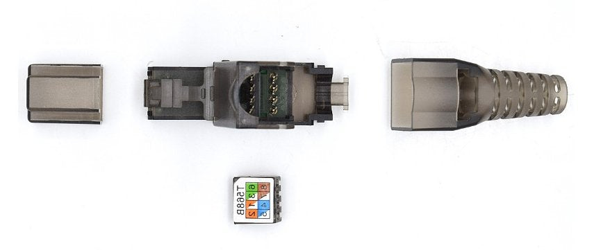 Wp Wpc-Mdp-88-6aup-Tl Conector Rj-45 Negro, Translúcido