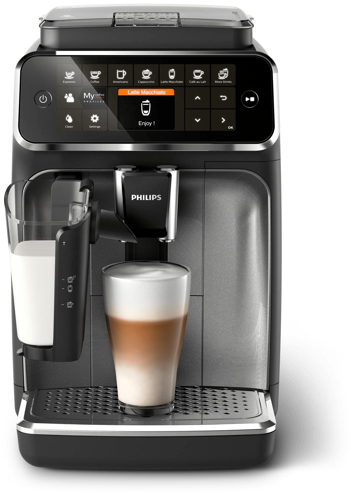 EAN 8720389038044 - Philips 4300 series EP4346/71 cafetera eléctrica Totalmente automática Máquina espresso 1,8 L imagen 1