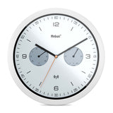 Reloj Mebus 52826  De Mesa O Pared Alrededor Negro, Gris, Blanco