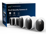 EAN 193108149648 - Arlo Pro VMC4370P IP Kamera 3er Set Cámara de seguridad IP Exterior 2560 x 1440 Pixeles Techo/pared imagen 1