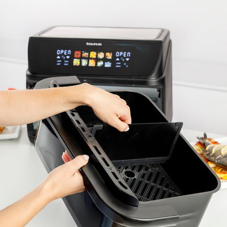 EAN 8414234730046 - Taurus GRILL 360 XL Sencillo 10 L 2800 W Freidora de aire caliente Negro imagen 4