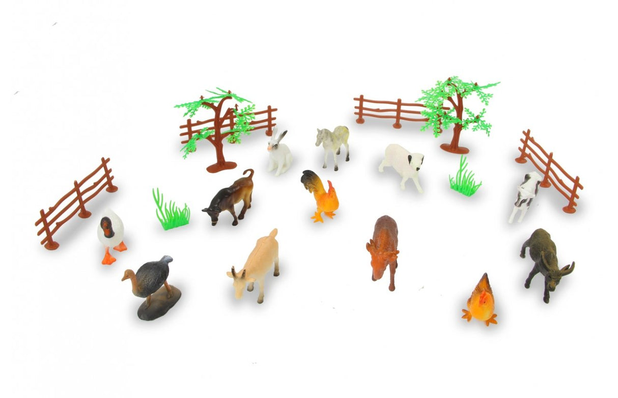 Jamara Tierspielset Farm Animals 3,5" 20tlg. 3+