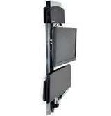 Ergotron 45-253-026 Soporte De Pared Max. 68,6 Cm (27") Max. Vesa 100 X 100 Mm 9,1 Kg Schwarz, Silber
