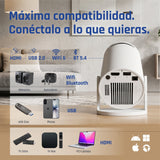 EAN 2528112316195 - iggual MP720p + ECO-COST 100" 120 lúmenes ANSI 720p (1280x720) Blanco imagen 8