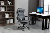 Silla  Activejet De Oficina Calefactable Con Masaje Yk7304 Gris