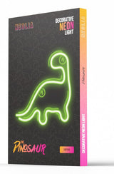 Lampara Forever Neon Led Dinosaur Green