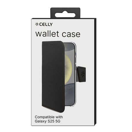 EAN 8021735217596 - Celly WALLY funda para teléfono móvil 15,8 cm (6.2") Funda cartera Negro imagen 5
