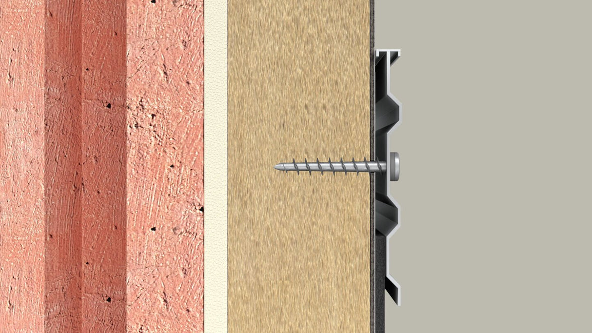 Tornillo Aislante Fischer Fid-Z 50 Piezas