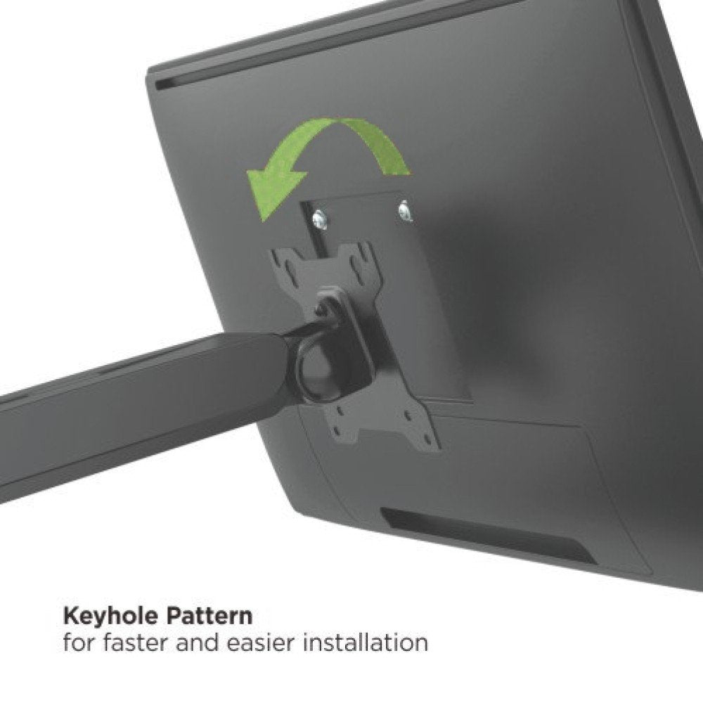 EAN 8059018361223 - Techly ICA-LCD 35TS soporte para monitor 81,3 cm (32") Escritorio Negro imagen 14