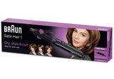 EAN 3030050182460 - Braun Satin Hair 1 AS110 Cepillo de aire caliente Caliente Negro 200 W 2 m imagen 6