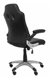 Silla Gaming Talave Similpiel Negro Y Gris