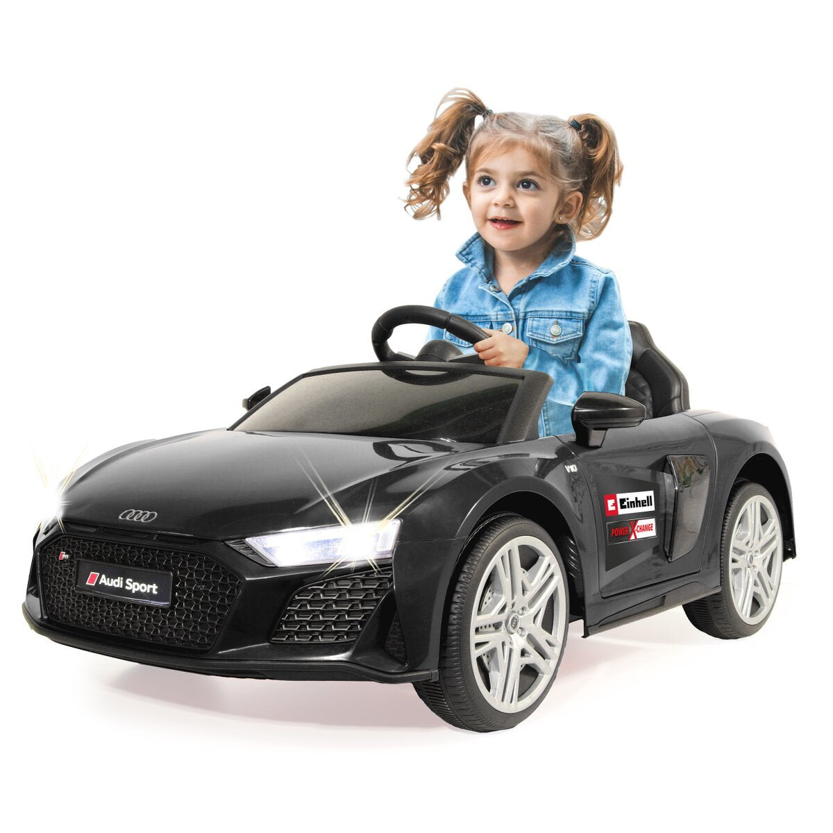 Jamara Ride-On Audi R8 Spyder 18v Einhell Marter-Kit Schw