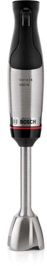 Bosch Serie 6 Msm6m610 Licuadora Batidora De Inmersión 1000 W Negro, Acero Inoxidable