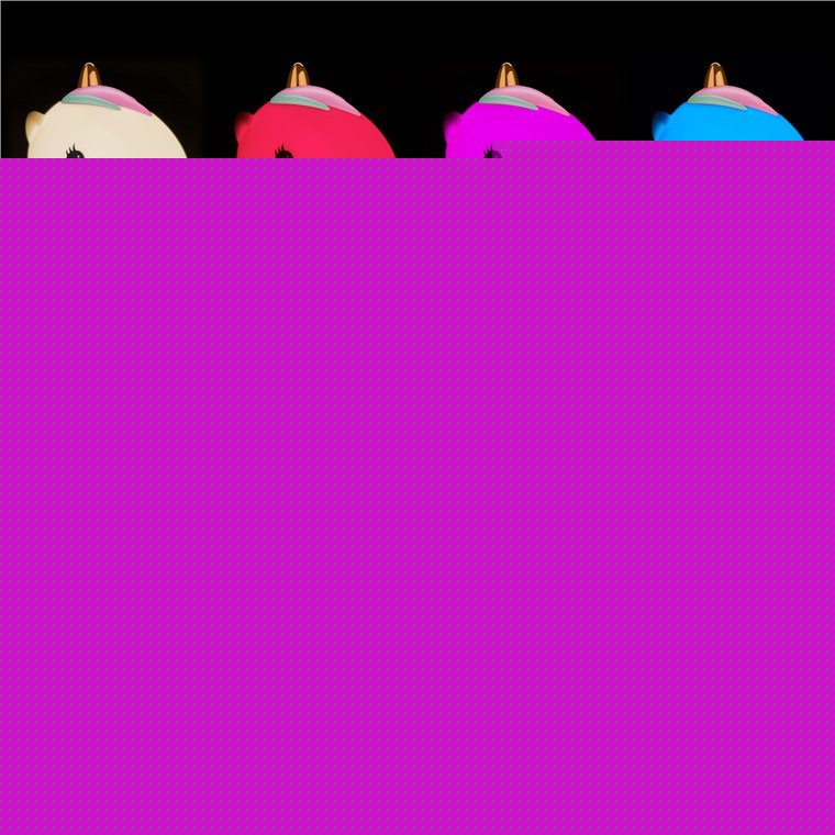 Goobay Gb 61649 - Nachtleuchte Einhorn Akku Rgb