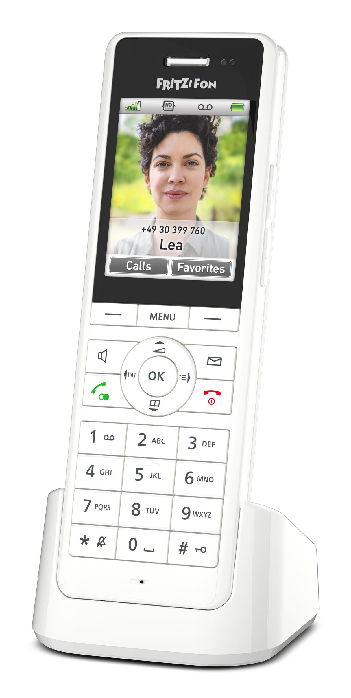 EAN 4023125030109 - Fon X6 Teléfono DECT Identificador de llamadas Blanco imagen 1