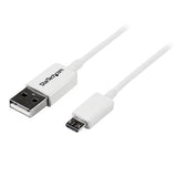 EAN 0065030851244 - StarTech.com 0.5m USB 2.0 A/Micro-B m/m cable USB 0,5 m Micro-USB B 0,48 Gbit/s imagen 1