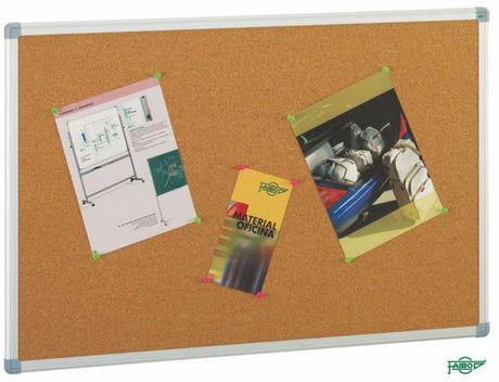 EAN 8425901611902 - FAIBO 611-2T tablón de anuncio Tablón de anuncios fijo Aluminio, Marrón imagen 1