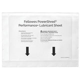Fellowes Hojas Lubricantes Para Destructora Pack De 10
