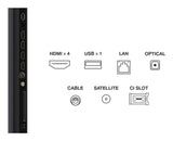 Tcl 98q6c Mini-Led (247.7 Cm (98 Zoll), Negro, Ultrahd/4k, Google Tv, Triple Tuner, 144hz Panel) 98q6c