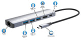 EAN 0766623153959 - Manhattan 153959 base para portátil y replicador de puertos Alámbrico USB 3.2 Gen 1 (3.1 Gen 1) Type-C Pl imagen 8
