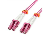 Value Lwl-Cable 50 125m Om4, Lc Lc, Low-Loss-Stecker, Violett, 7 M