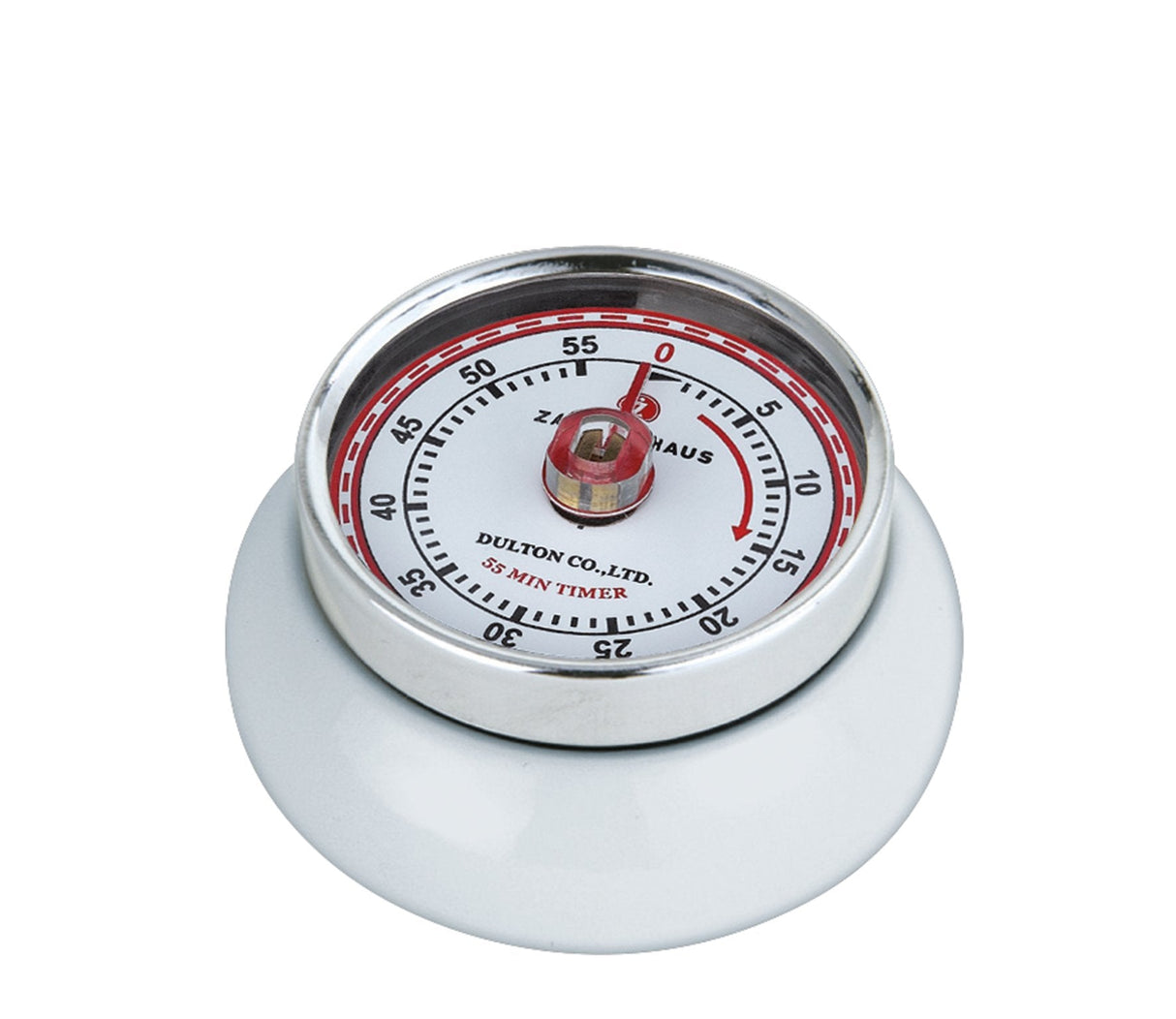 Zassenhaus Speed Temporizador Mecánico Para Cocina Blanco