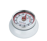 Zassenhaus Speed Temporizador Mecánico Para Cocina Blanco