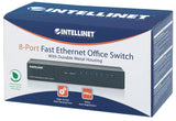 EAN 0763615761307 - Intellinet 8-Port Fast Ethernet Office Switch Fast Ethernet (10/100) Negro imagen 7