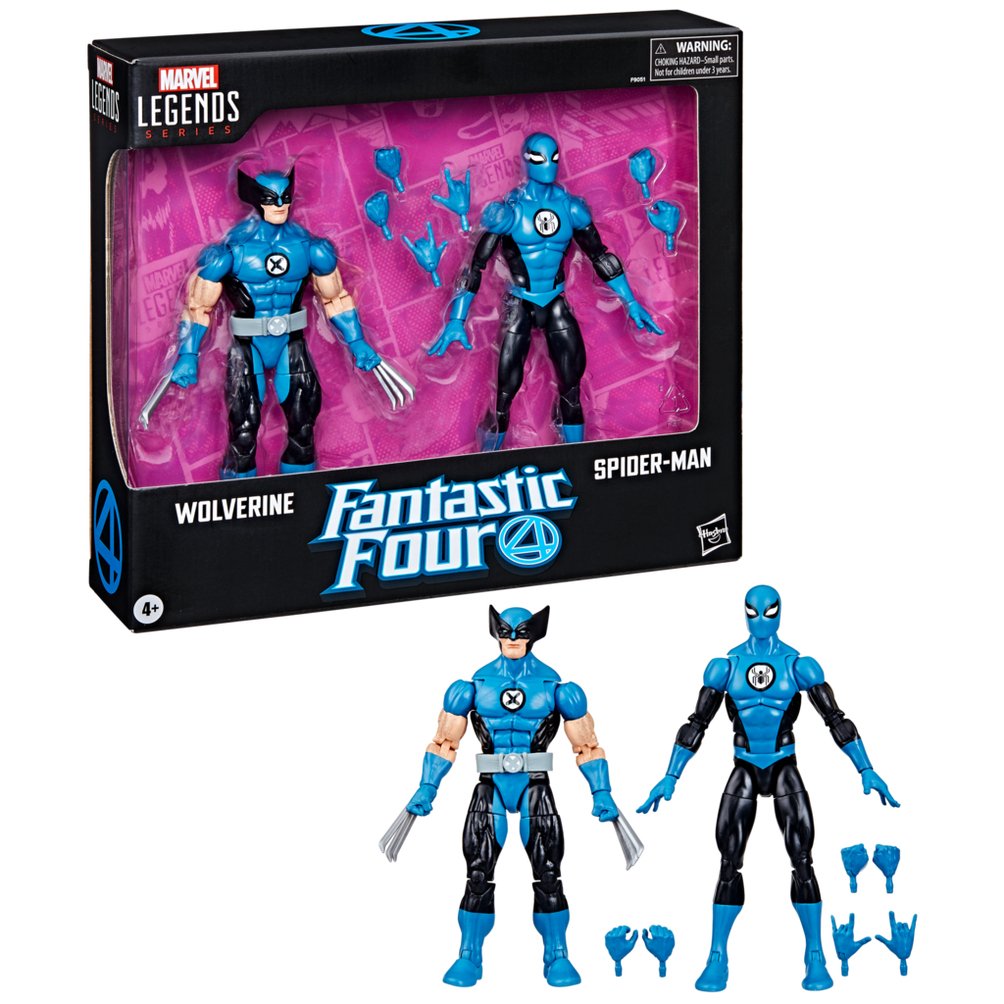 EAN 5010996246240 - Marvel Legends Series Wolverine & Spider-Man imagen 7