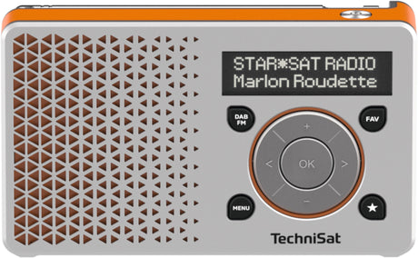 EAN 4019588349971 - TechniSat DigitRadio 1 Portátil Digital Naranja, Plata imagen 3