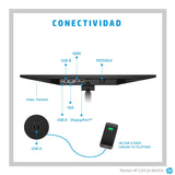 EAN 0194850803437 - HP E-Series E24i G4 WUXGA Monitor pantalla para PC 61 cm (24") 1920 x 1200 Pixeles LCD Negro imagen 4