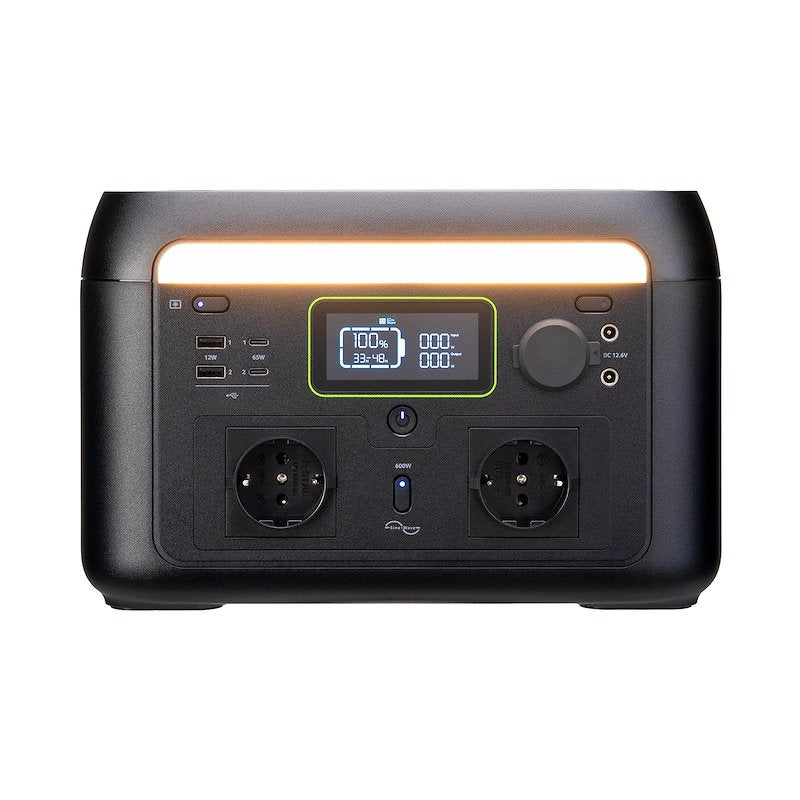Acer Aps311 Estación De Carga Portátil Ca 220-240 V 600 Vatios Fosfato De Hierro De Litio 20 Ah 512 Wh Conectores De Salida: 9 Unión Europea Negro