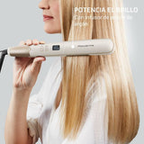 Rowenta Sf4633f0 Express Shine Hair Straightener, Beige