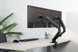 Newstar Soporte De Mesa 100x100 2-7kg 17-27 '' / Negro / Inclinable / Pivotante / Giratorio
