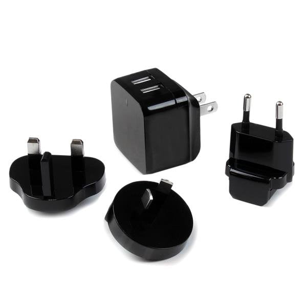 EAN 0065030859677 - StarTech.com USB2PACBK cargador de dispositivo móvil Teléfono móvil, Smartphone, Tableta Negro Corriente  imagen 5